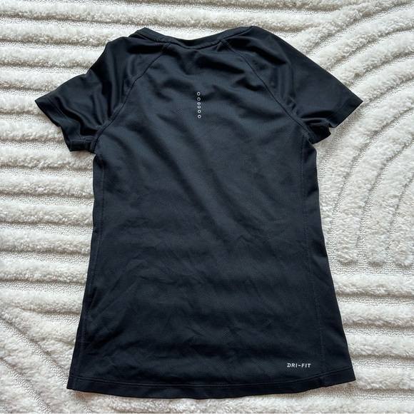 Nike Dri-fit Running t-shirt Black - Picture 2 of 3